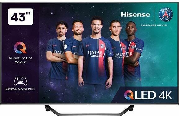 Actual product image Hisense TV 43A7KQ (43", A7K, QLED, UHD, 2023)