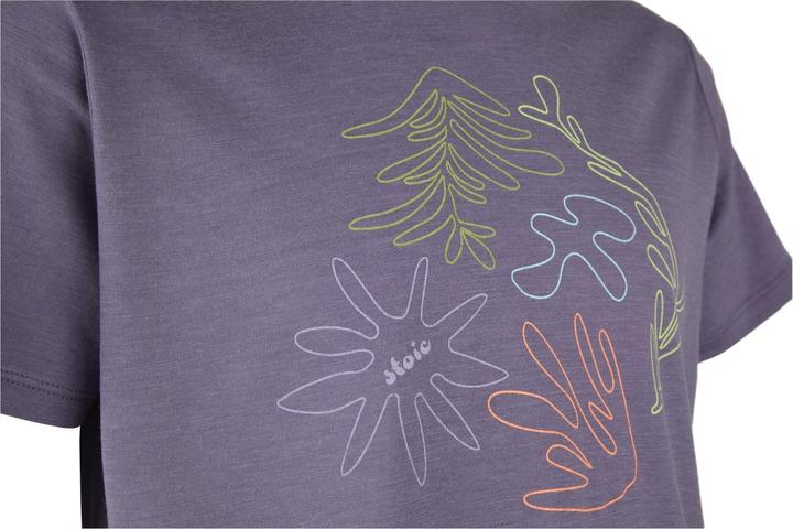 Actual product image Stoic Kids Merino155 LaholmSt. Print T-Shirt (164)