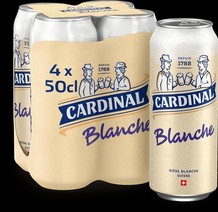 Immagine prodotto Cardinal Birra di frumento Blanche (4 x 50 cl)
