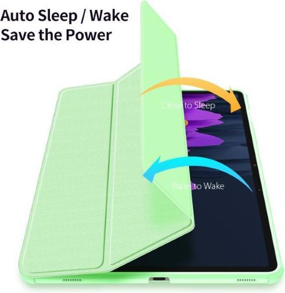 Actual product image Dux Ducis Toby Series Leather Book Cover Case (Galaxy Tab S8, Galaxy Tab S7)