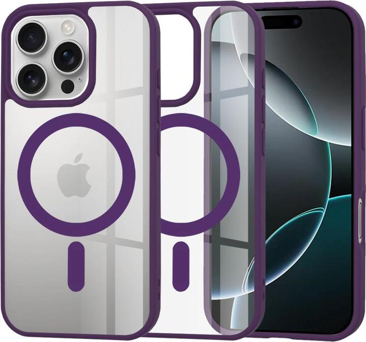 Actual product image Techsuit - MagSafe Pro - iPhone 16 Pro - Purple (Apple iPhone 16 Pro)