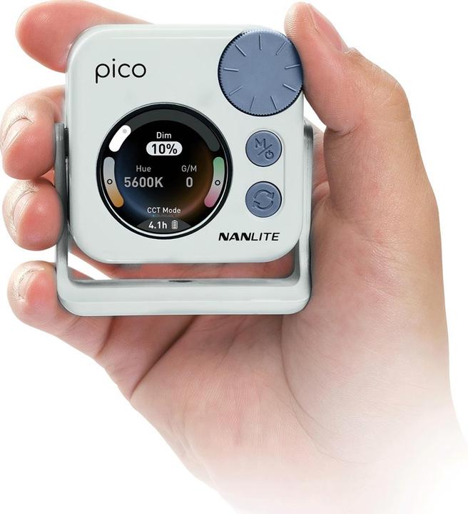 Actual product image Nanlite Pico Light (Studio light, Surface luminaire, Video light)
