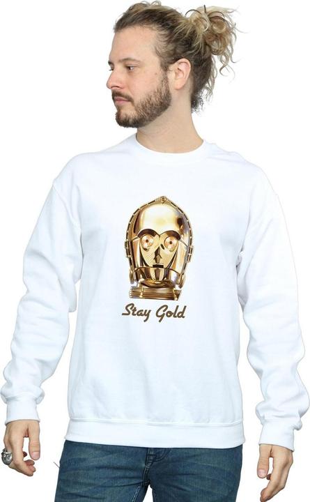 Image du produit Star Wars - Sweat THE RISE OF SKYWALKER C-3PO STAY GOLD - Homme (3XL)
