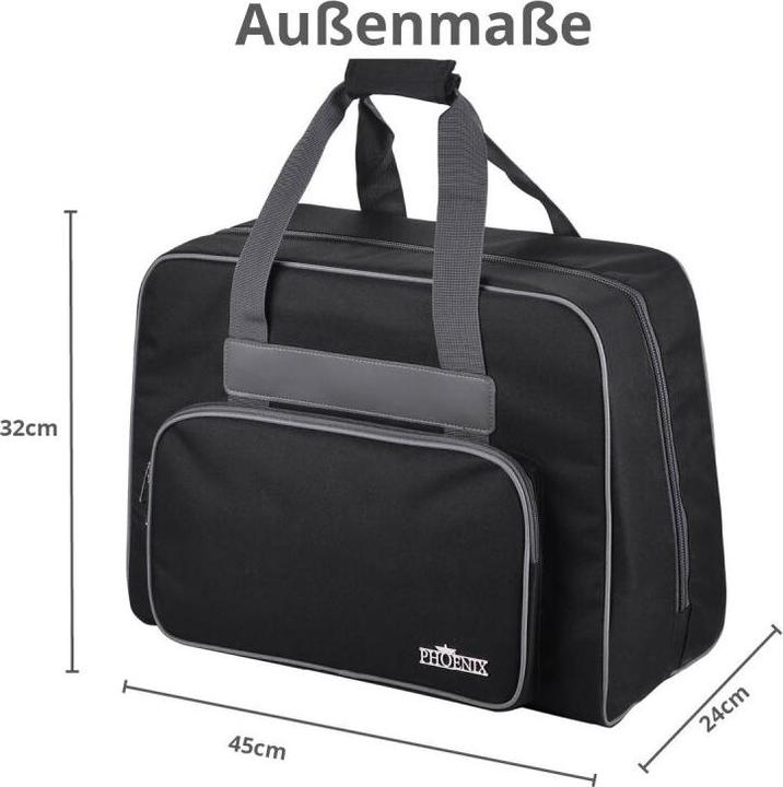 Actual product image Phönix Sewing machine bag black