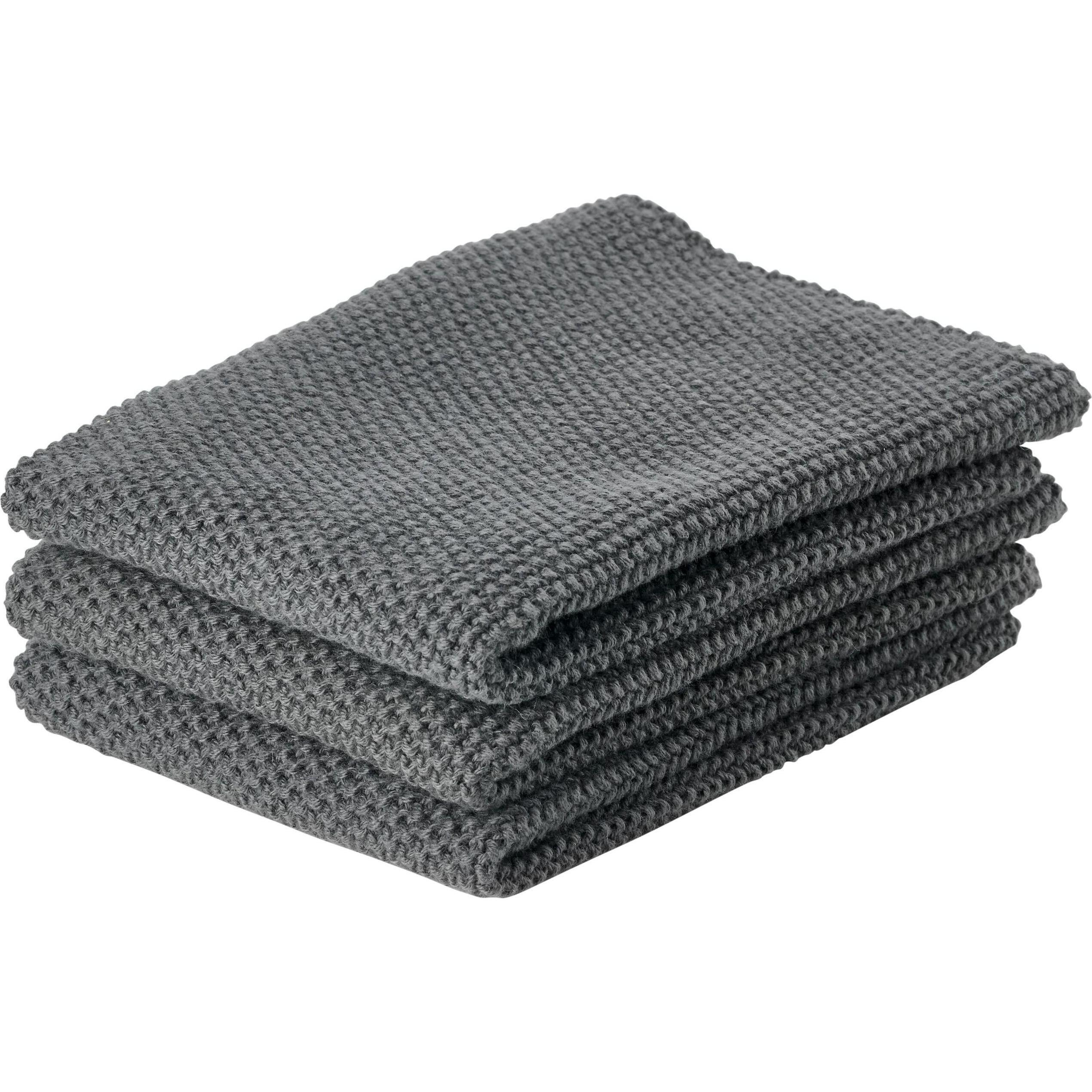 Zone Denmark Putzlappen 3er Set, Reinigungsutensil, Grau