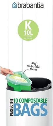 Produktbild Brabantia PerfectFit Kehrichtsack Kompost (10 x, 10 l)