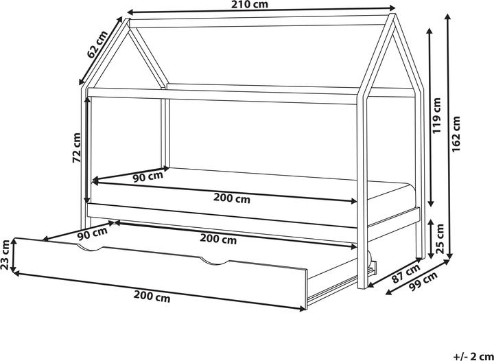 Produktbild Beliani Crillon (90 x 200 cm)