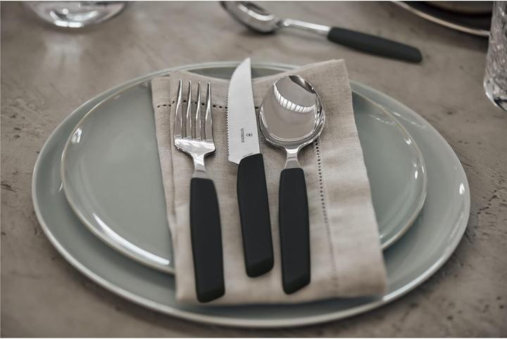 Produktbild Victorinox Besteck-Set Swiss Modern 12-teilig, Schwarz (12 Stk., Besteck Set)