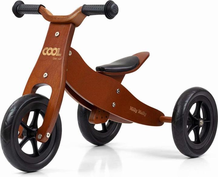 Produktbild Mally 2in1 balance bike - dark brown