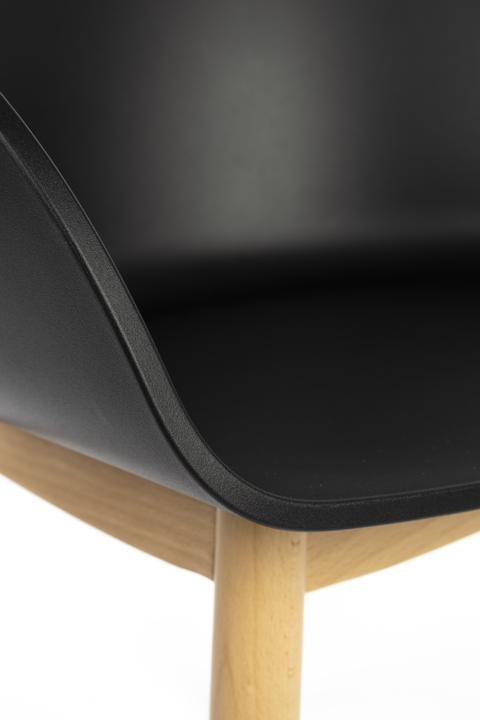 Produktbild Zuiver Armchair Void Oak Black