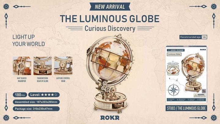 Image du produit Rokr Globe lumineux
