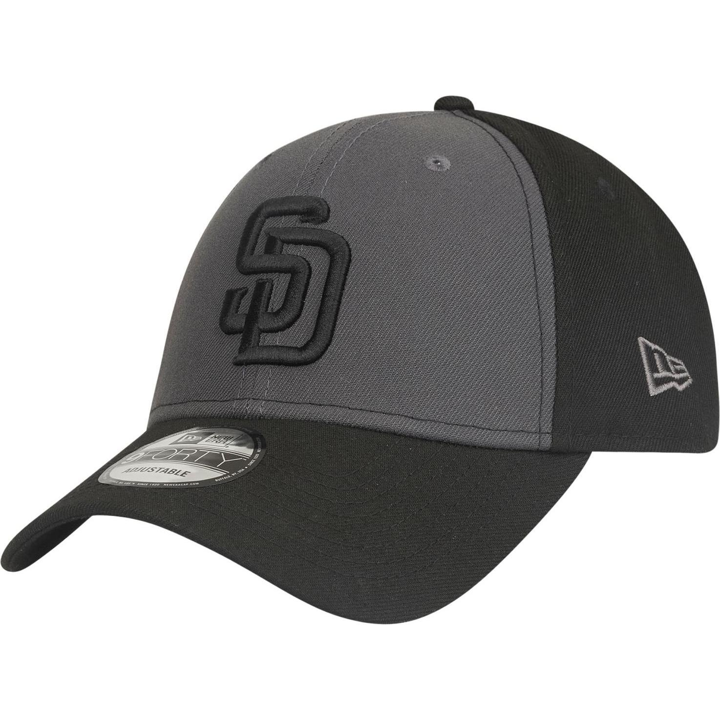 New Era, Herren, Cap, 9Forty MLB San Diego Padres, Schwarz
