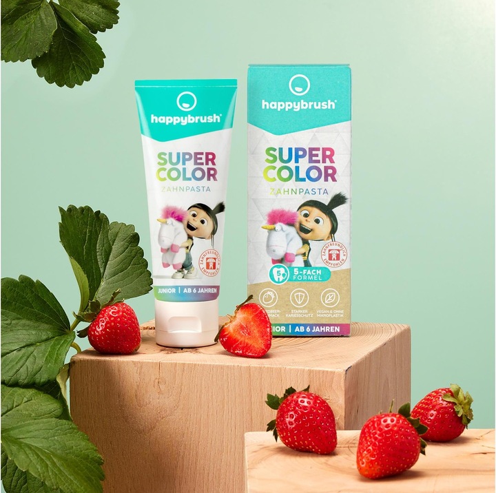 Produktbild happybrush Zahnpasta SuperColor, 75 ml (75 ml)