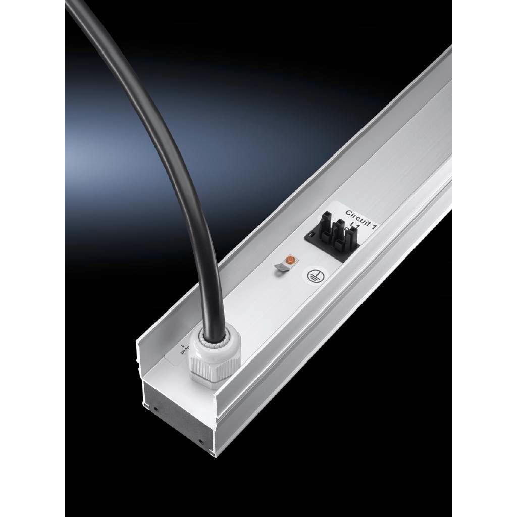Rittal PSM busbars Height:, Single Phase Length, Serverschrank Zubehör, Grau