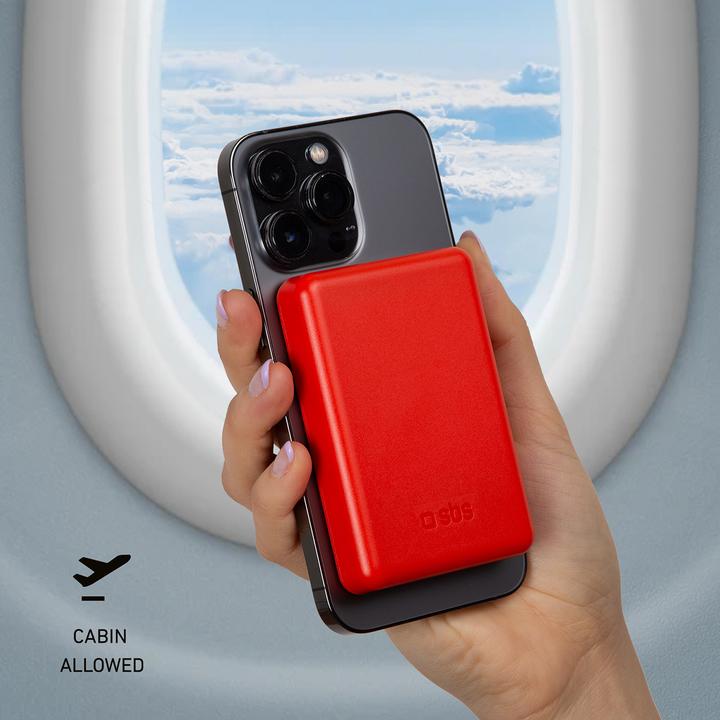 Produktbild SBS 5000 mAh kabellose magnetische Powerbank (5000 mAh, 5 W, 18.50 Wh)