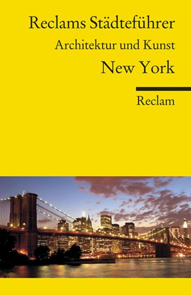 Produktbild Reclams Städteführer New York (Deutsch, Peter Kränzle, 2010)