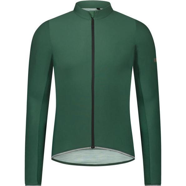 Shimano, Herren, Velotrikot, EVOLVE Wind Jersey Insulated MOSS GREEN XXL (XXL), Grün, XXL
