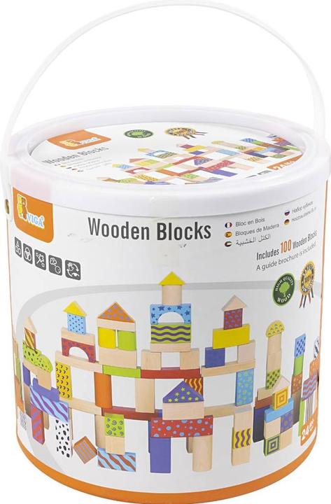 Actual product image Viga Toys VIGA wooden blocks