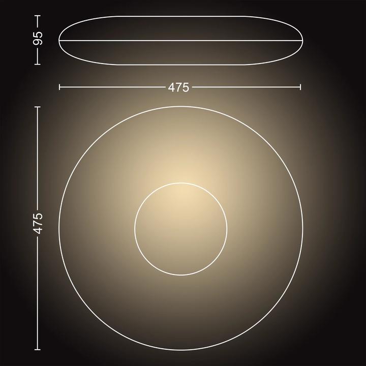 Produktbild Philips Hue Cher Basis BT (3000 lm)