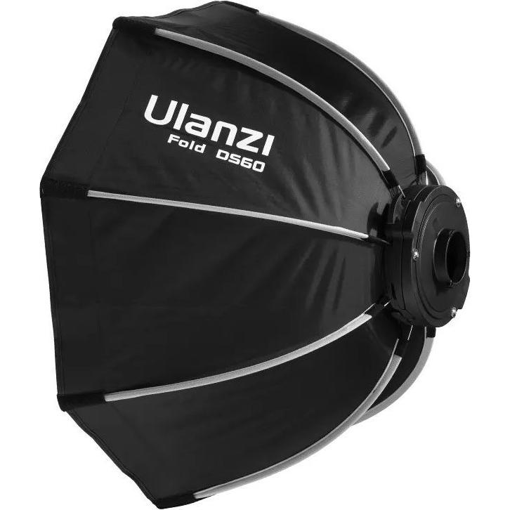 Thumbnail - Ulanzi LAS002 60cm Octagonal Softbox with Mini Bowens Mount and Grid, Softbox + Reflektor