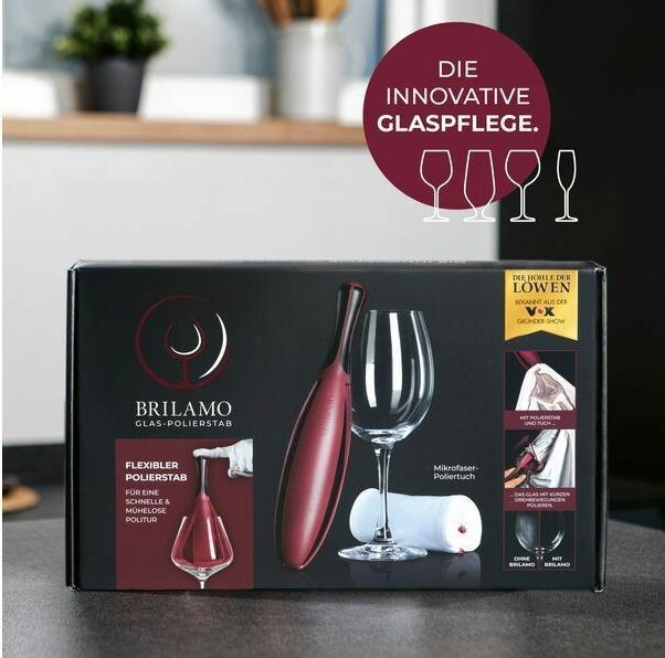 Immagine prodotto Brilamo Lucidatrice per bicchieri da vino (1 pz.)