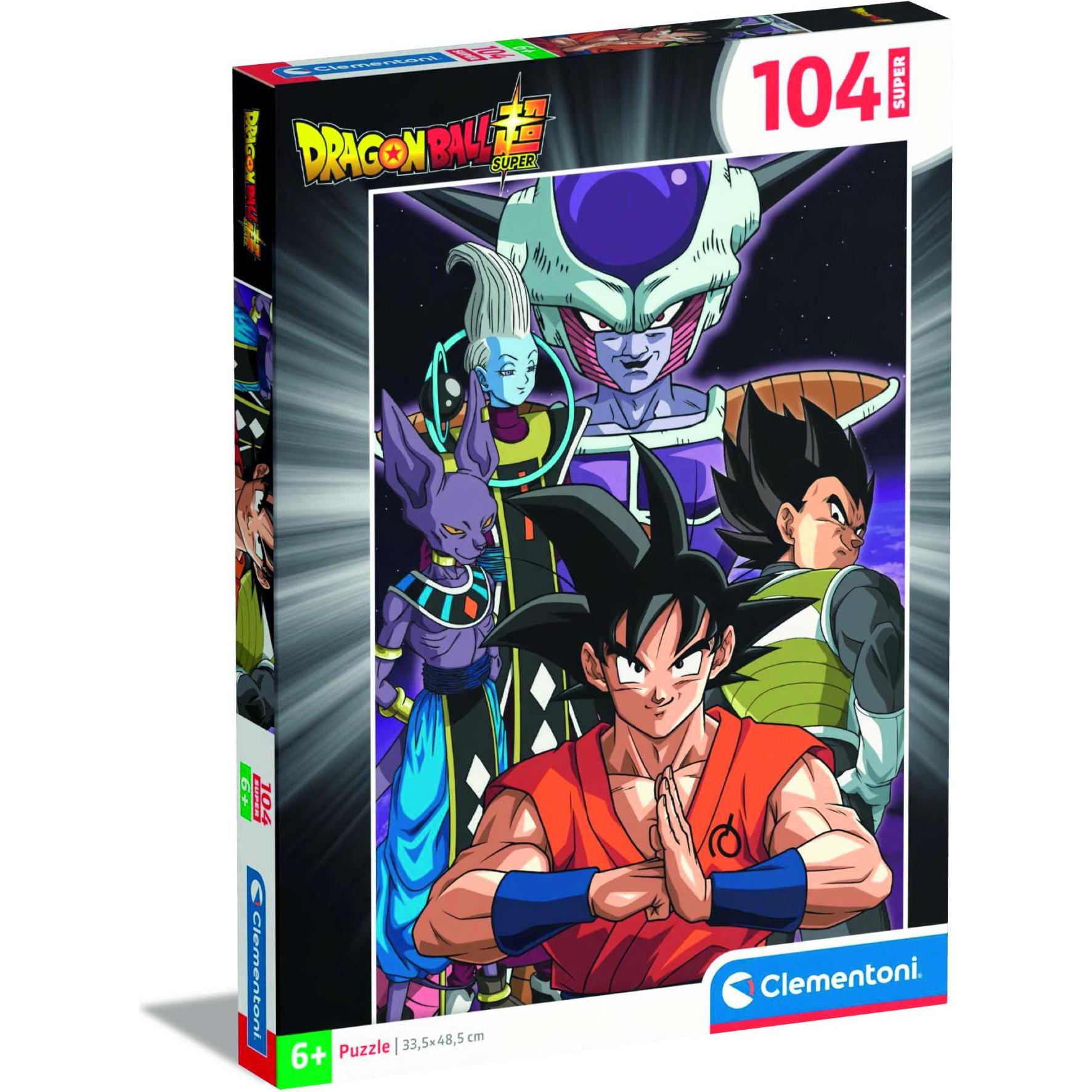 Clementoni DRAGON BALL - Goku - Puzzle Super Color 104P (104 Teile)