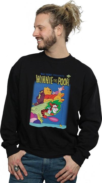 Actual product image Disney Mens Winnie The Pooh Poster Sweatshirt (XL)