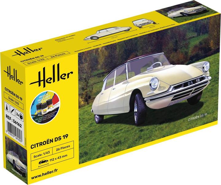 Image du produit Heller KIT DE DÉMARRAGE Citroën DS 19