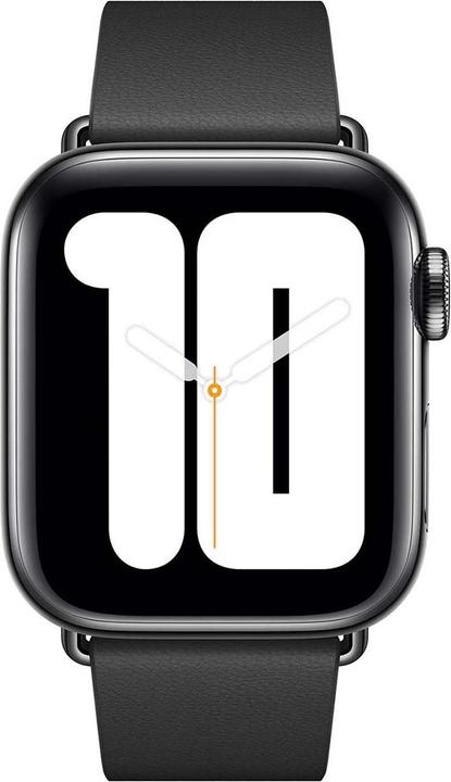 Actual product image EKO Watch strap genuine leather black (16 mm, Genuine leather)