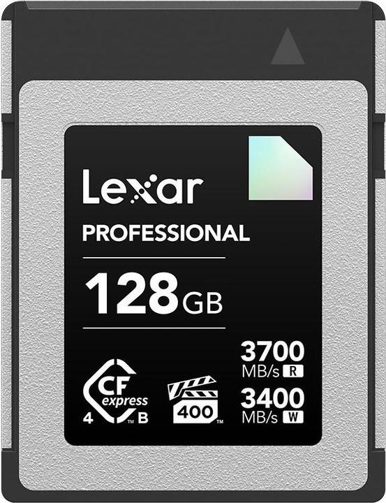 Produktbild Lexar CFexpress PRO 4.0 Type B DIAMOND Series 128GB - R3700/W3400MB/s - VPG400 (128 GB, CFexpress Typ B)
