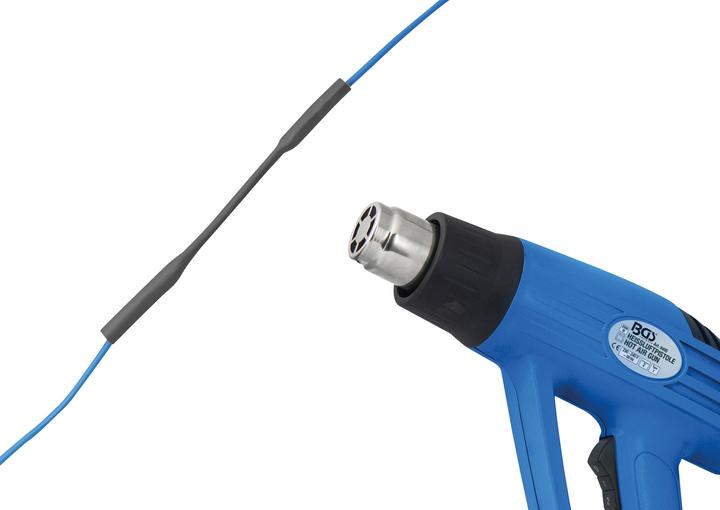 Image du produit BGS Boîte de gaines thermorétractables noires Ø 3 mm 8 m (1 x)
