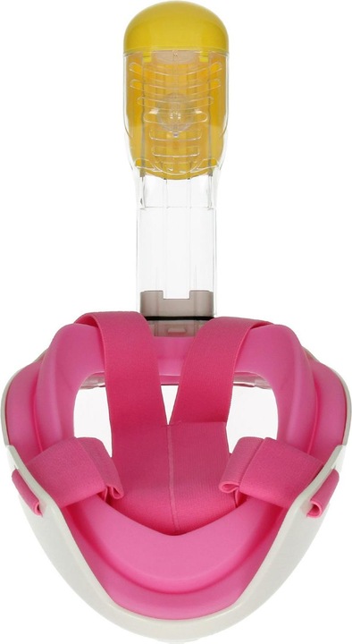 Produktbild Caruba Full Face Snorkel Mask Dual Air Afneembaar + Action Cam Mount (Roze S / M)