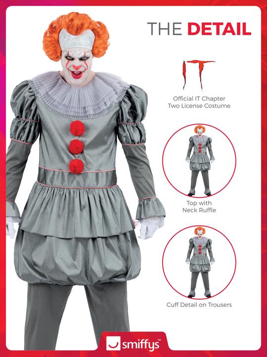 Produktbild Smiffys Pennywise Chapter 2 Kostüm (M)