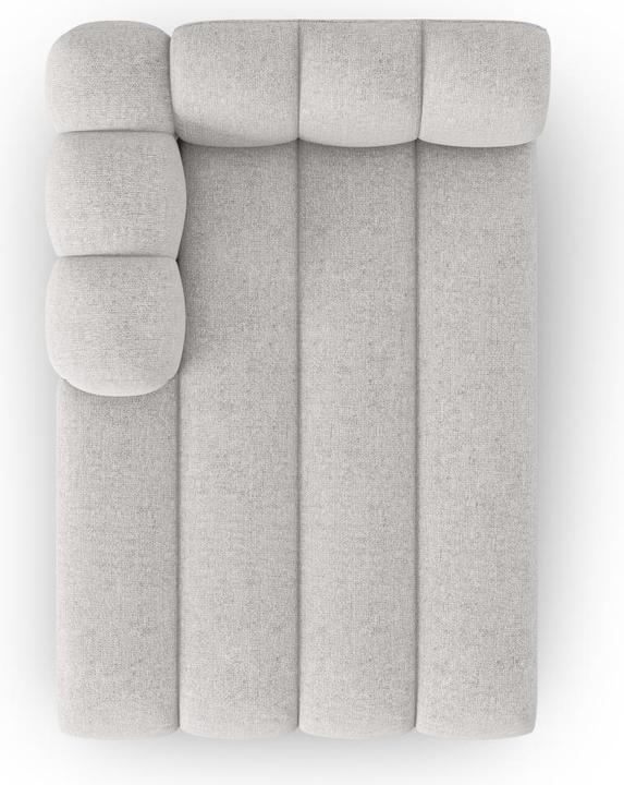 Image du produit Micadoni Chaise Longue Gauche, "Lupine", 2 Places, 117x177x70Fabriqué en Europe (Recamière)