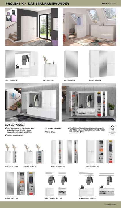 Produktbild Xonox Home Projekt X (61 x 34 x 62 cm)