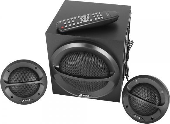 Image du produit Fenda Enceintes multimédia Bluetooth F&D A111X Bluetooth 4.0, lecteur de carte USB, MP3/WMA, FM, Remote Co (1 pièce, 11 W)