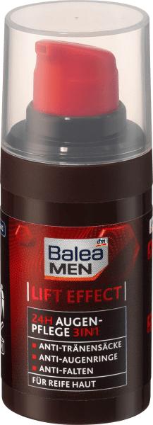 Produktbild dm Balea MEN Augencreme Lift Effect 24h Augenpflege 3in1 (Augenpflege Serum, 15 ml, Tag + Nacht)