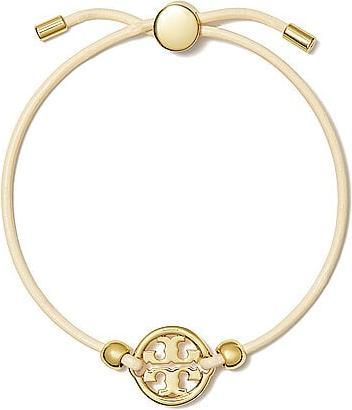 Produktbild Tory Burch Armband MILLER SLIDER (20.30 cm, Leder, 18 Karat vergoldetes Messing)