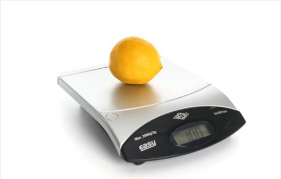 Actual product image Wedo Easy letter scale