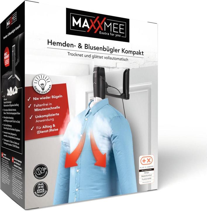 Immagine prodotto Maxxmee Pressa da stiro Hero 1000 W, Nero (1000 W)