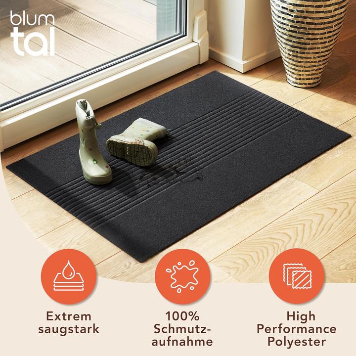 Actual product image Blumtal Rutschfeste Fussmatte (90 x 60 cm)