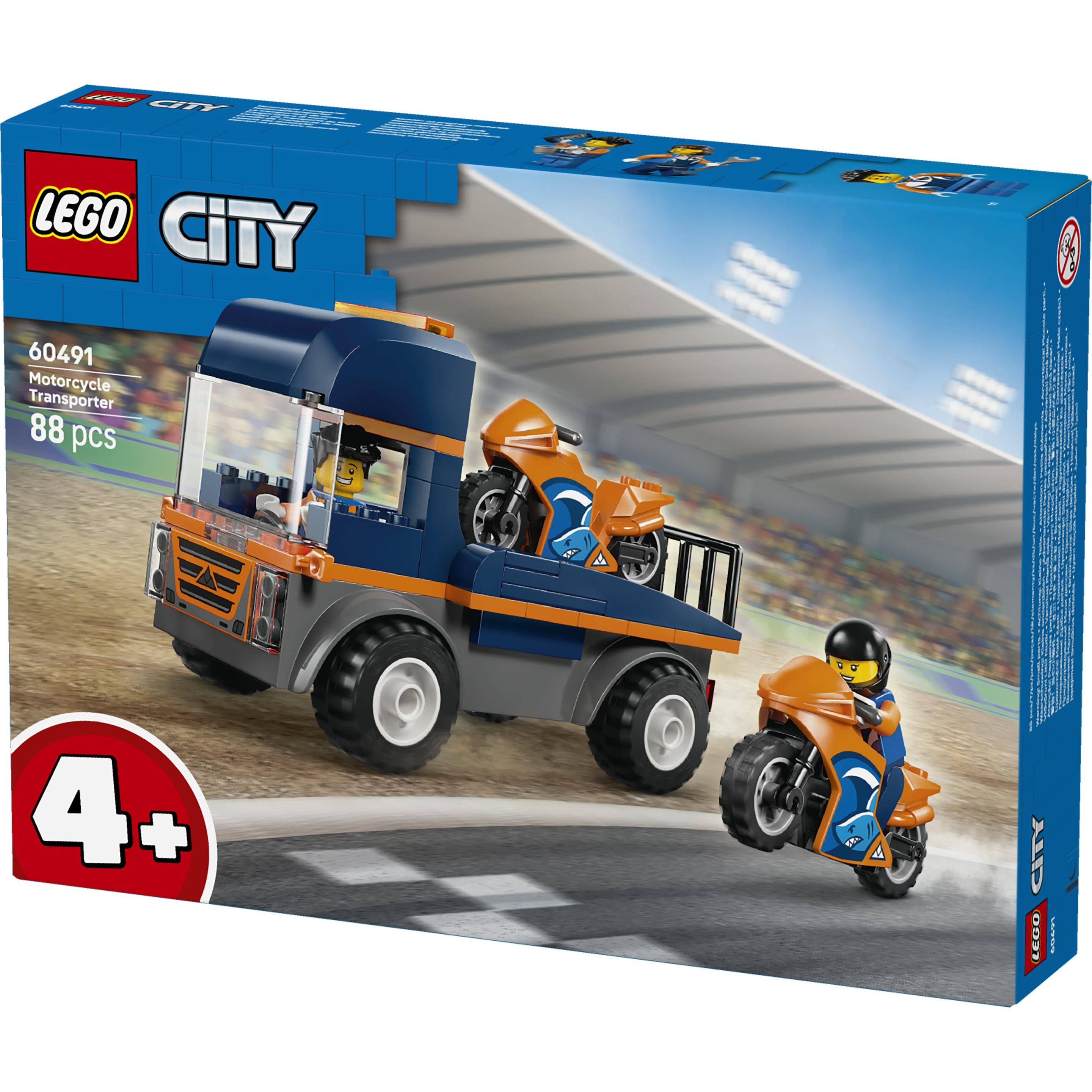 LEGO Motorradtransporter (LEGO City) (60491)