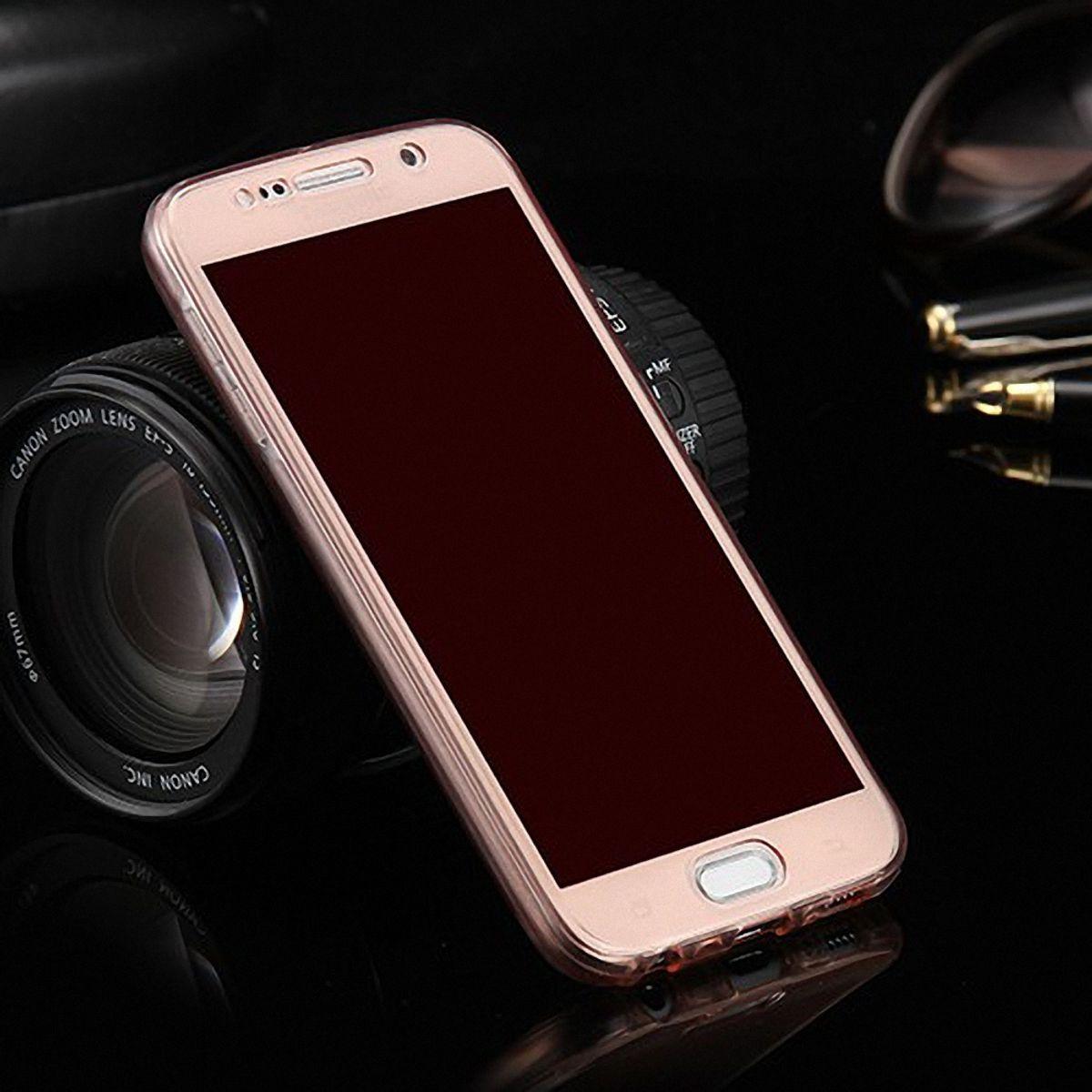 König Design LG G4s / G4 Beat Full Body 360 Silikon Schutzhülle Handyhülle Case Hülle Pink (LG G4 Beat, LG G4s), Smartph...