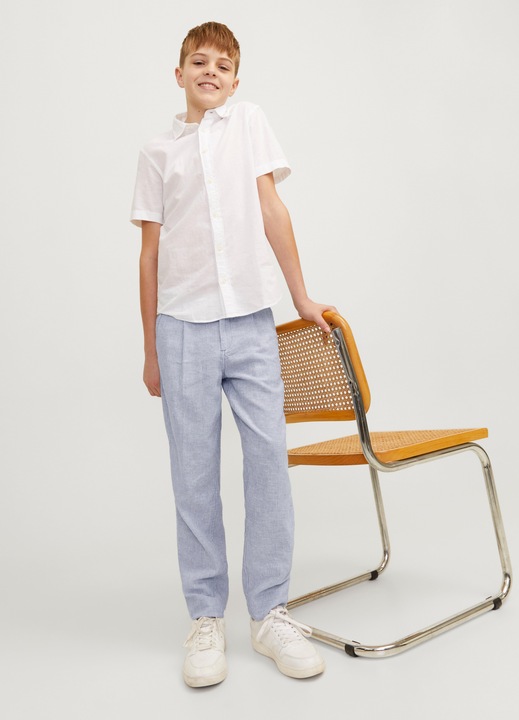 Actual product image Jack & Jones Jpstbill Jjcairo Tapered Linen Ble Jnr (170)