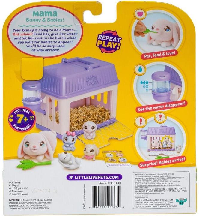 Produktbild Little Live Pets Mama Surprise Mini Spielset Hase