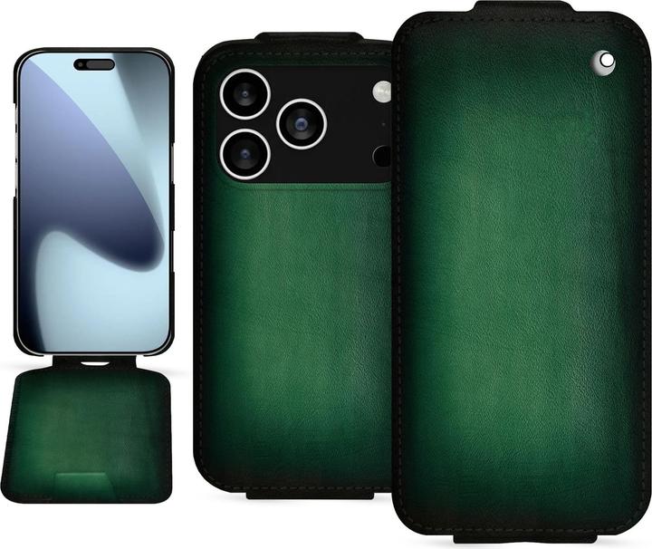 Actual product image Noreve Vertical leather shell (Apple iPhone 17 Pro Max)