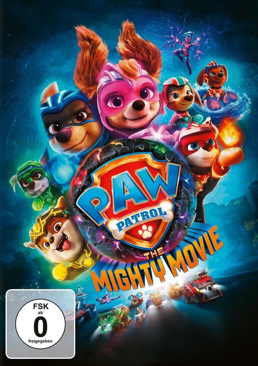 Immagine prodotto Paw Patrol - Il film per il cinema di The Mighty (DVD, 2023, Tedesco, Spagnolo, Italiano, Inglese)