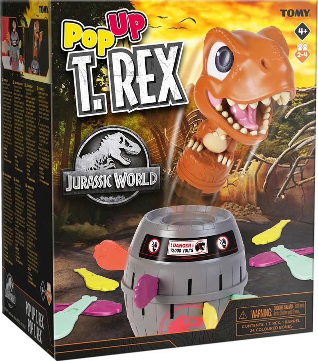 Tomy Jurassic World - T-Rex pop up (Multilingue)