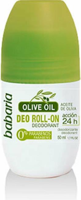 Immagine prodotto Babaria Deodorante Roll On Aceite de Oliva Sensitive - 50 ml (Roll-on, 50 ml)