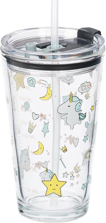 Actual product image Relaxdays 4x children's glass